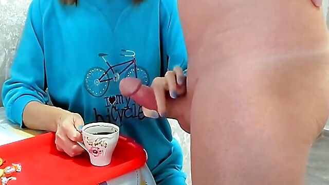 Humiliation pov cfnm, granny coffee, pantyhose stocking cfnm, drinks loads, pantyhoses granny sex