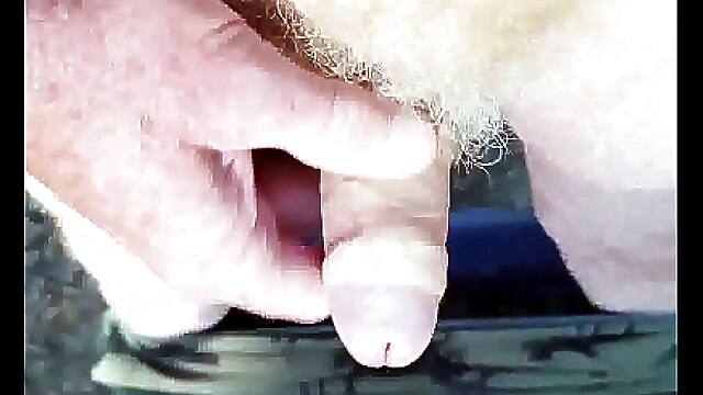 Outdoor full video, masturb and jizz, wood masturbation, jizz, sperm wank